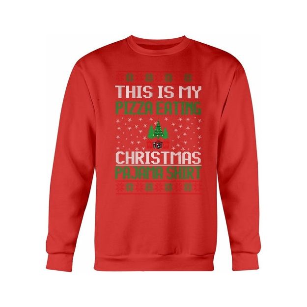 This is my Christmas Eating Pajama Sweatshirt