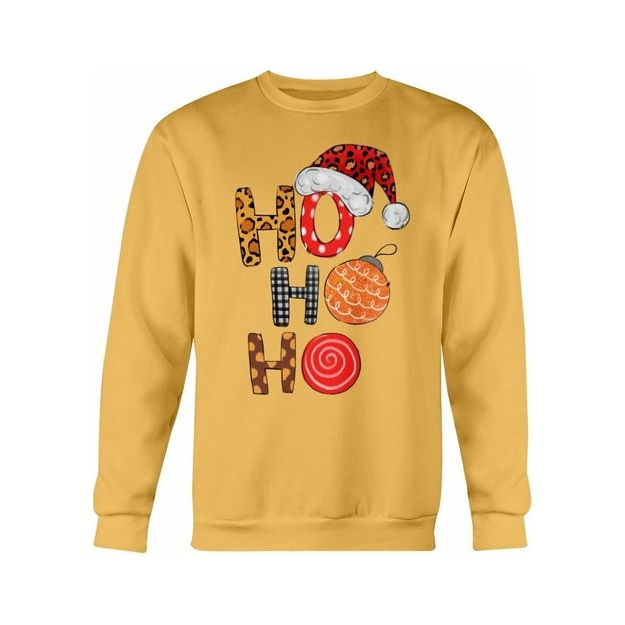 HO HO HO Kerstman Kerstmuts Sweatshirt