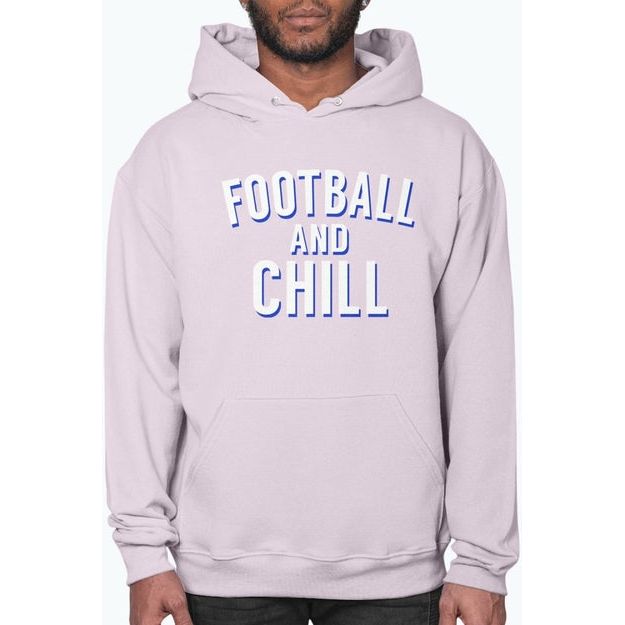 Football and Chill - Sports- Hoodie