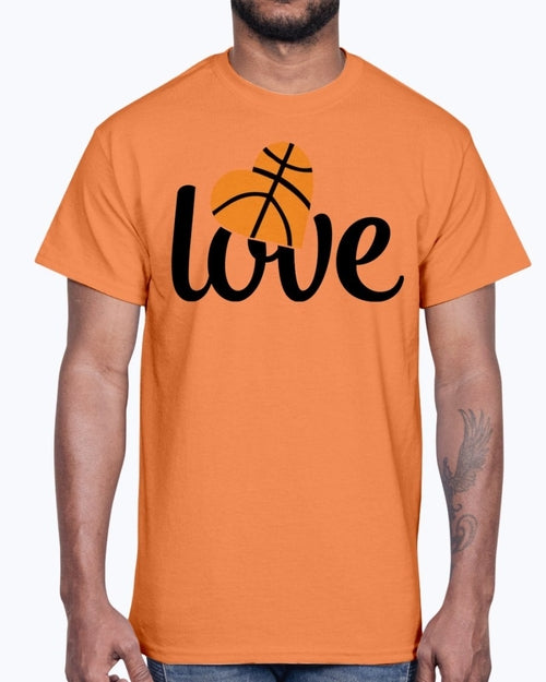 love- Basketball  - Cotton Tee