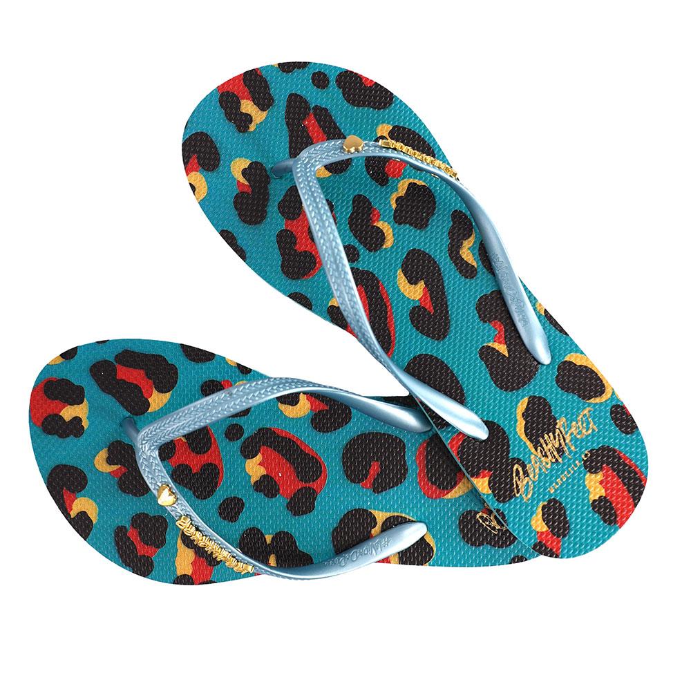 BeachyFeet® - Retro Leopardo