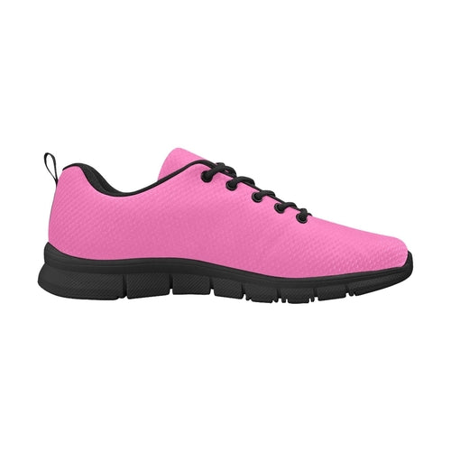 Sneakers For Women, Hot Pink And Black - Running Shoes