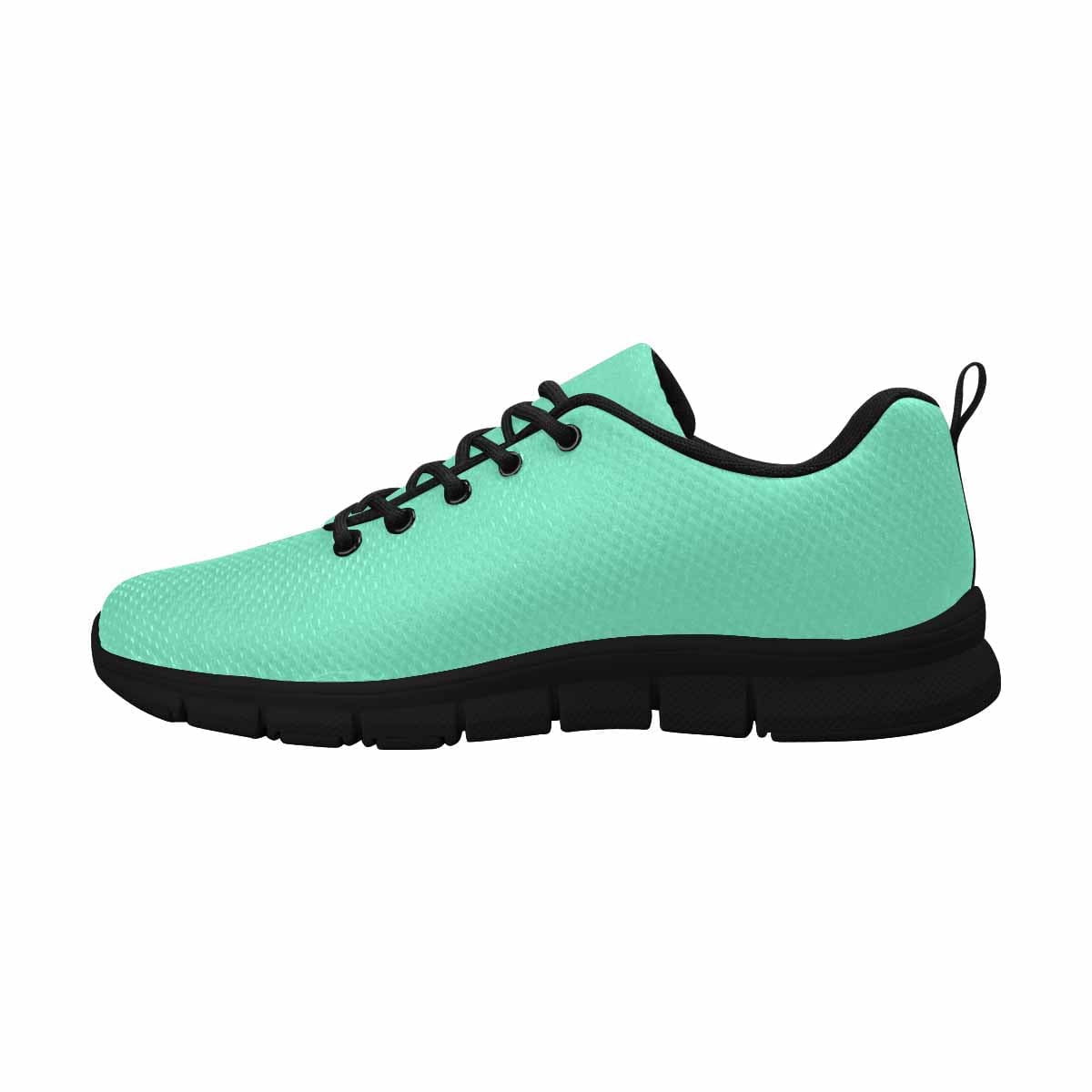 Sneakers For Men, Aquamarine Green Running Shoes