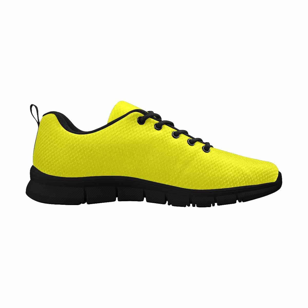 Sneakers For Men, Bright Yellow Running Shoes