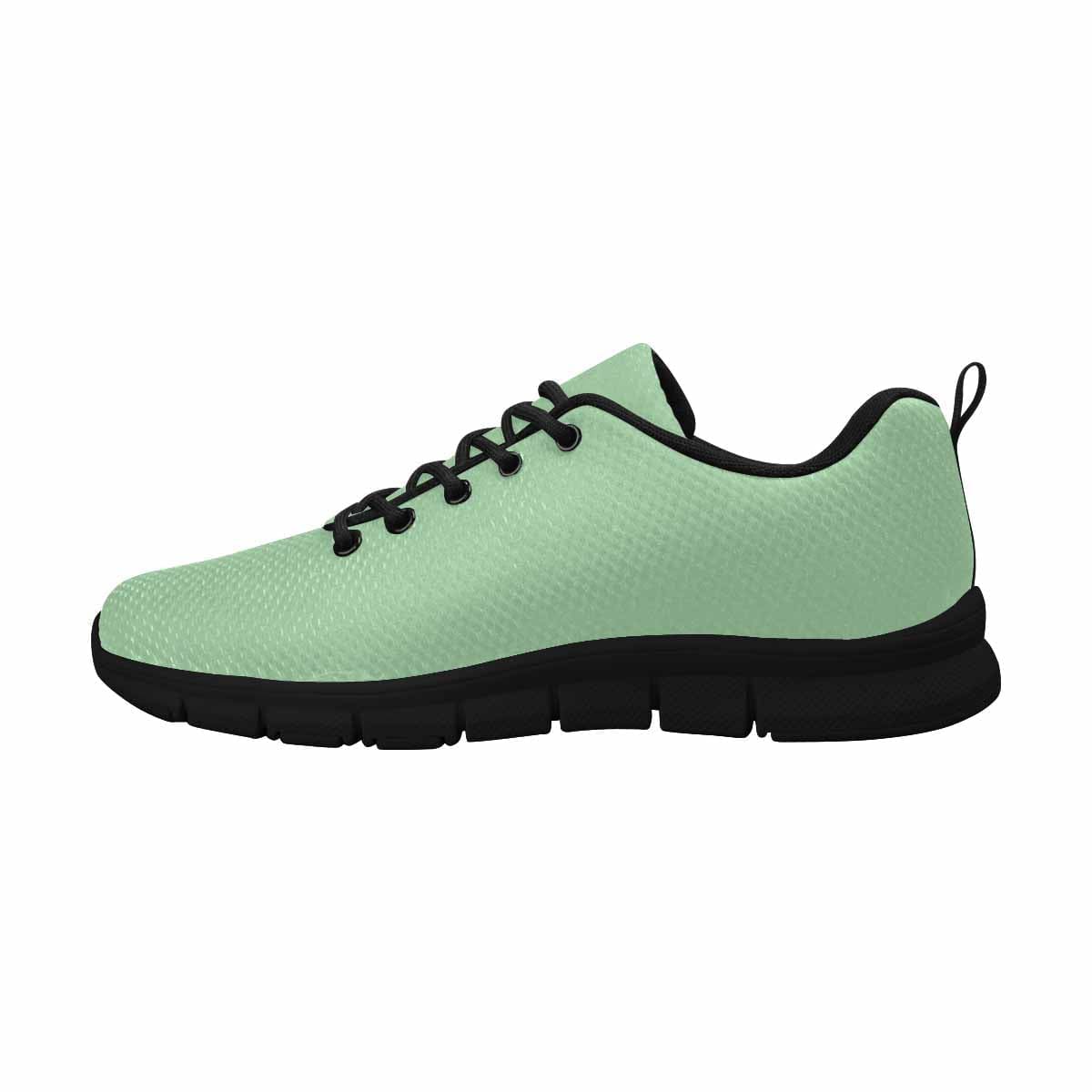 Sneakers For Men, Celadon Green - Running Shoes