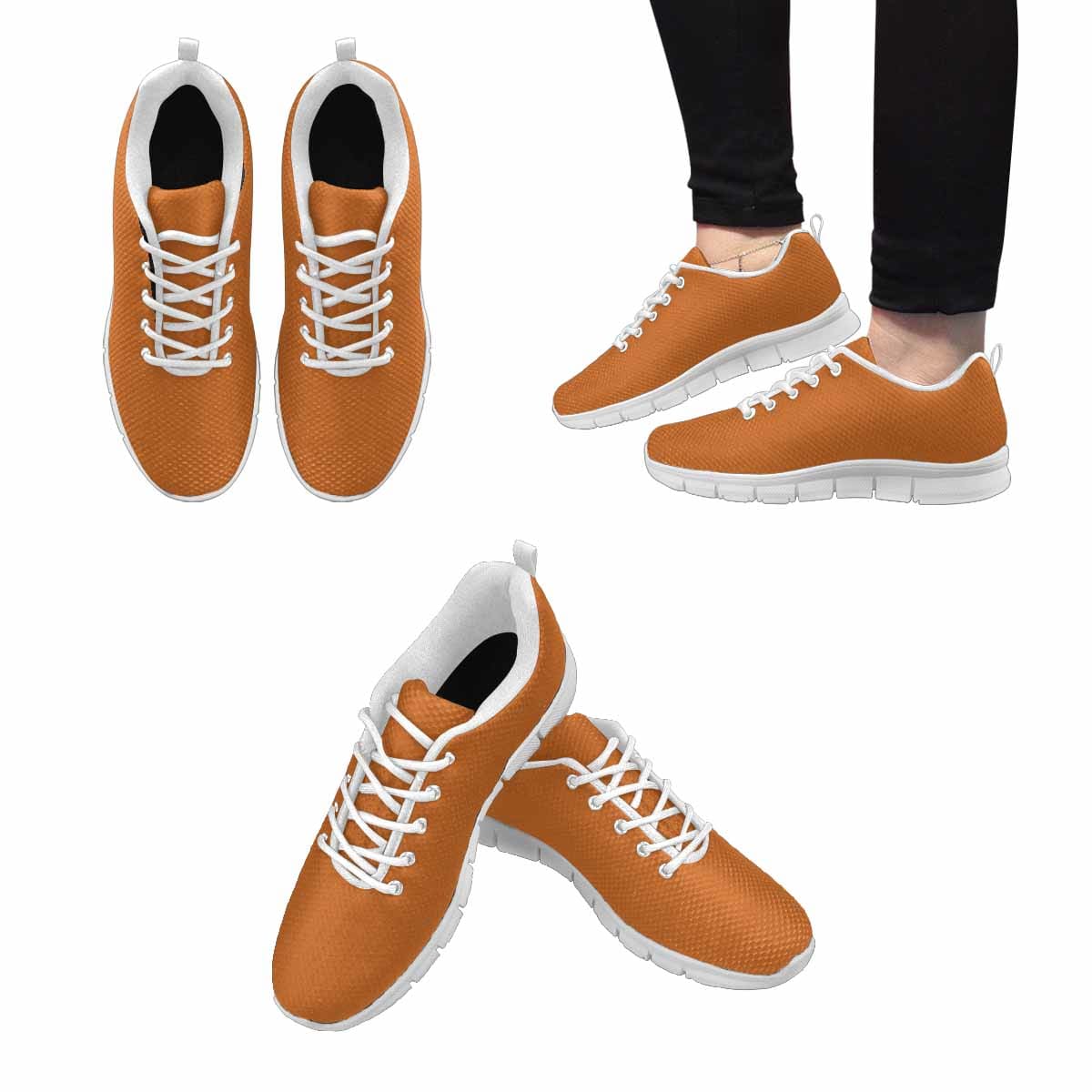 Sneakers For Men, Cinnamon Brown - Running Shoes