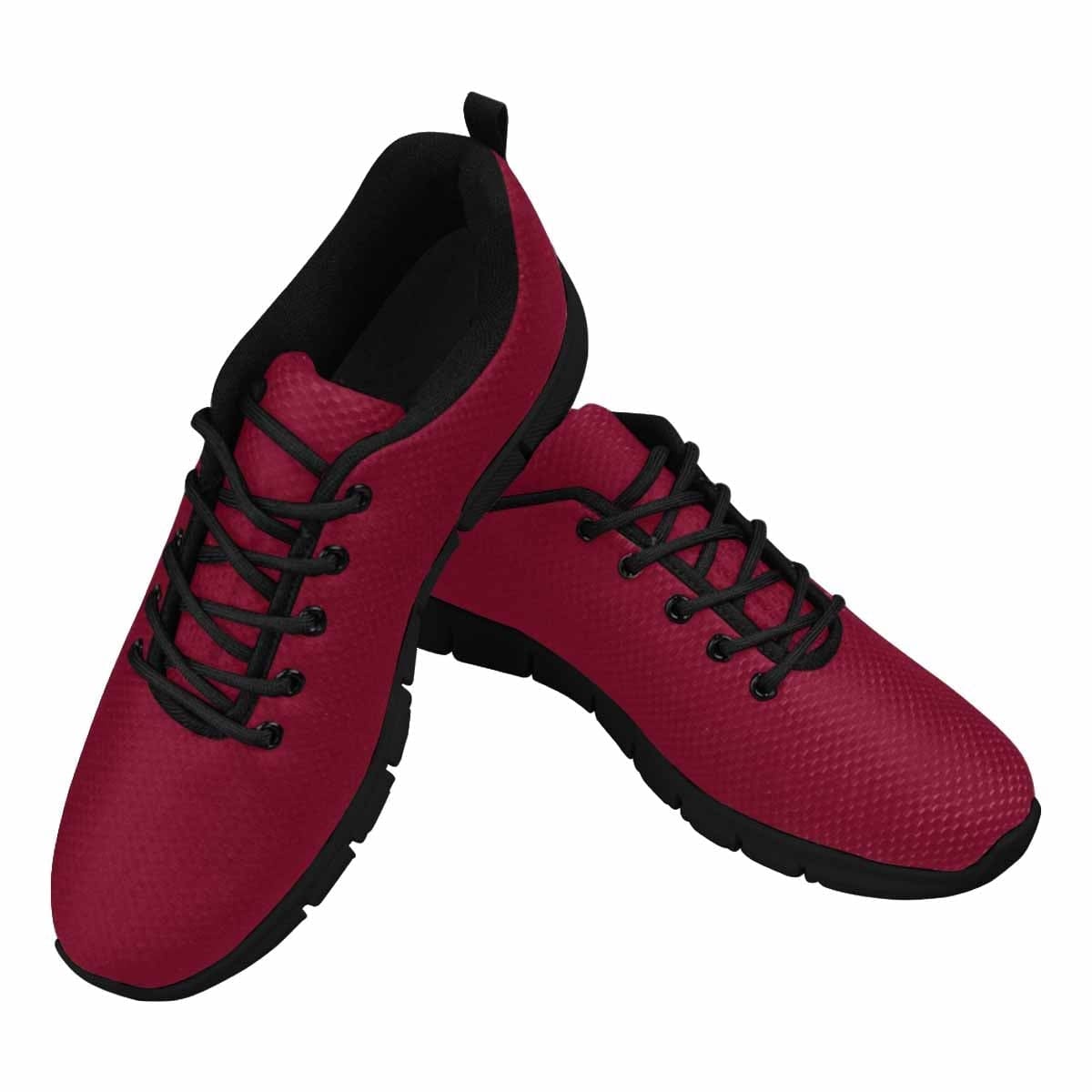 Sneakers voor dames, bordeauxrood