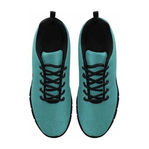 Sneakers For Women, Blue Green