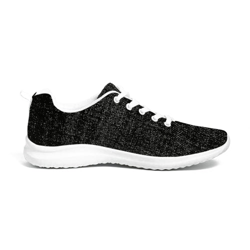 Damessneakers - Zwart-wit canvas sportschoenen / hardlopen