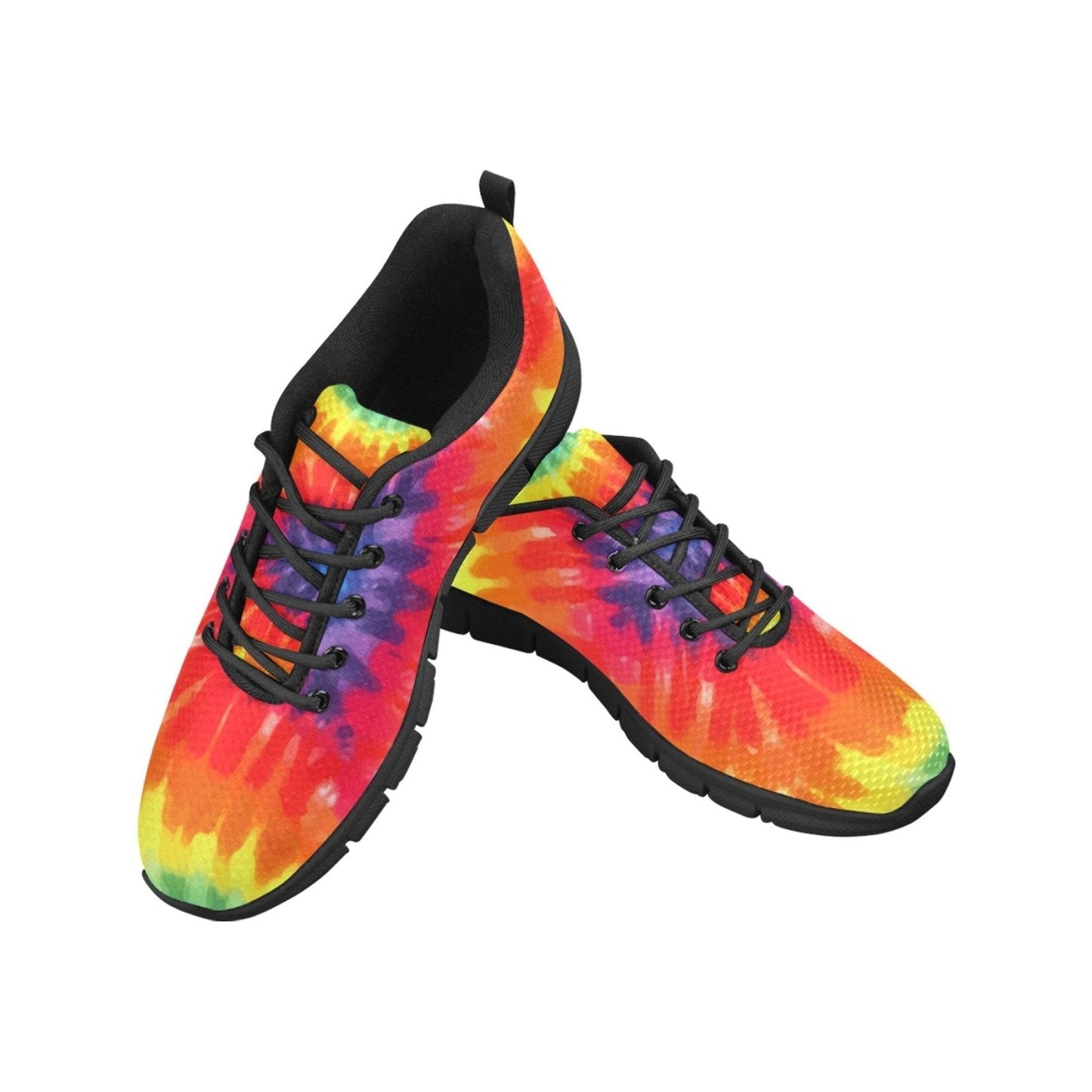 Damessneakers, hardloopschoenen met regenboogprint