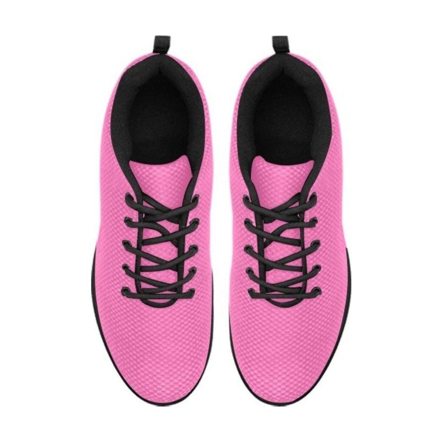 Sneakers For Women, Hot Pink And Black - Running Shoes