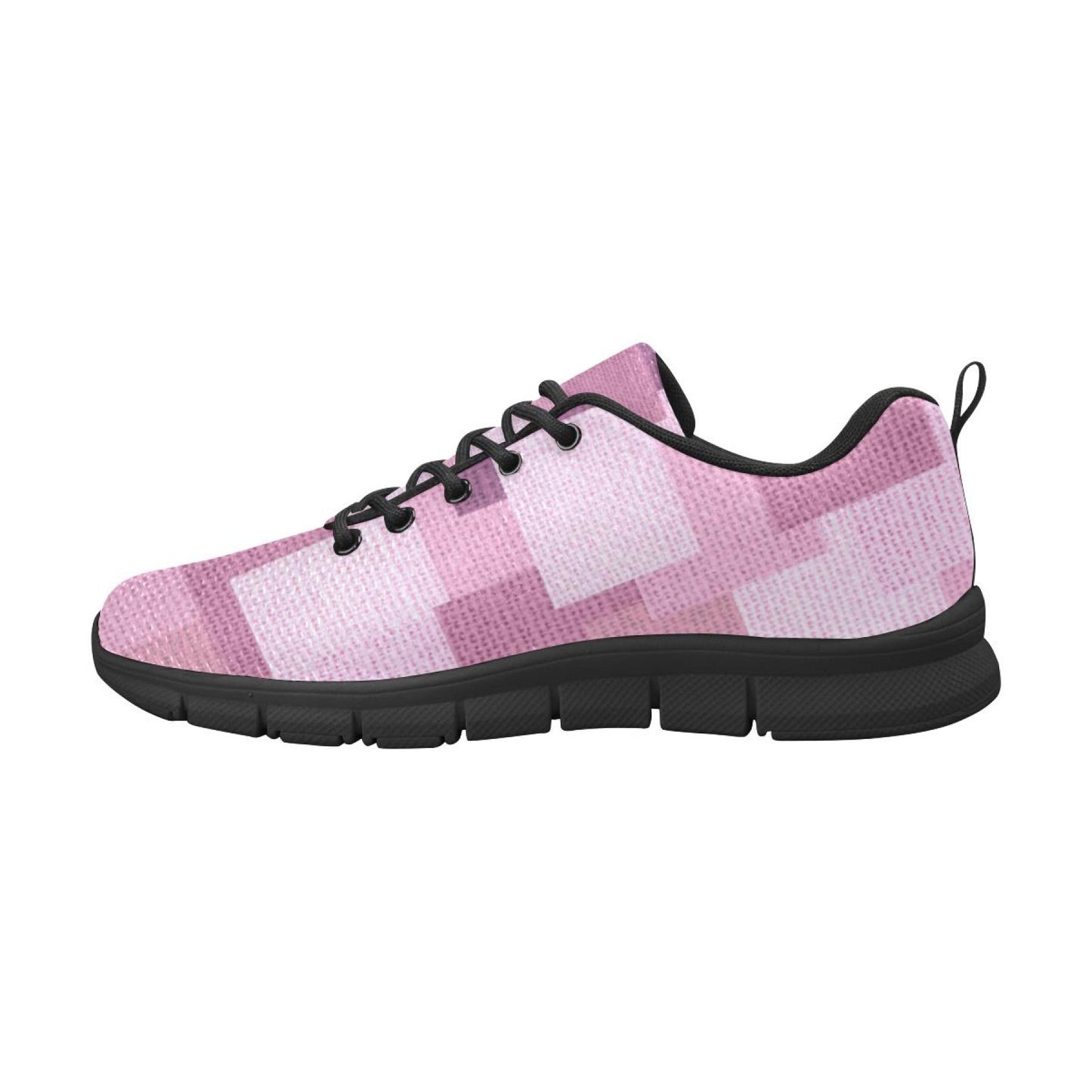 Damessneakers, paars en roze hardloopschoenen