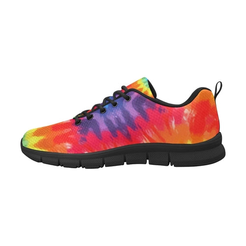 Damen-Sneakers, Laufschuhe mit Regenbogen-Print