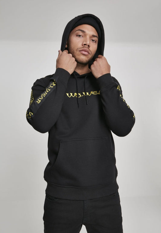 Wu-Wear tape-hoodie